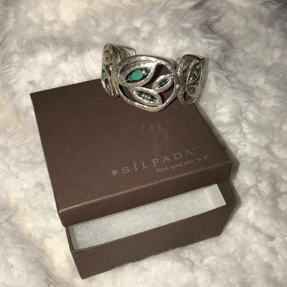 Silpada Sterling Silver Cuff Bracelet